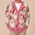 Whimsical Santa Claus Faces for Cozy Holiday Gatherings and Festive Winter Celebrations All-over Print Knitted Cardigan - 6