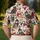 Festive Winter Cats in Hats and Scarves for Holiday Golf Style and Cozy Pet Lovers Men's Polo Shirt - 5