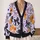 Halloween Bow Motifs for Cozy Autumn Layering and Festive Everyday Style for Women All-over Print Knitted Cardigan - 2