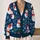 Festive Snowman Holly Winter Cheer for Holiday Layering and Cozy Everyday Style Fans All-over Print Knitted Cardigan - 2