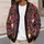 Rainbow Santa Gnomes Holiday Cheer For Festive Everyday Layering And Winter Gatherings All-over Print Knitted Cardigan - 5