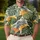 Tropical Monstera Leaves for Resort Golf Days and Sunny Outdoor Escapes for Women Men's Polo Shirt - 4