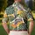 Tropical Monstera Leaves for Resort Golf Days and Sunny Outdoor Escapes for Women Men's Polo Shirt - 5