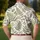 Sage Fern Leaf Botanical Motif For Golf Days And Garden Walks, Gift For Nature Lovers Men's Polo Shirt - 5