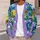 Magic School Bus Cosmic Adventure For Playful Everyday Layering And Casual Outings All-over Print Knitted Cardigan - 5