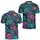 Tropical Monstera Leaves and Mushrooms for Resort Travel Women’s Summer Style Lovers Men's Polo Shirt - 2