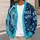Pixel Christmas Door and Merry Winter Holiday Cheer for Festive Seasonal Gatherings All-over Print Knitted Cardigan - 5