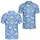 Blue Dog and Floral Golf Style for Women, Fairway Days and Weekend Outdoor Leisure Men's Polo Shirt - 2
