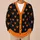 Mickey Mouse Pumpkin Halloween Outfit for Spooky Season and Autumn Theme Park Trips All-over Print Knitted Cardigan - 6