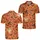 Halloween Pumpkin Ghosts and Witch Icons for Festive Fall Golf Style and Gifts for Men Men's Polo Shirt - 2