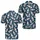 Retro Light Beer Bottles Navy Bar Style For Weekend Tailgates And Summer Parties Men's Polo Shirt - 2