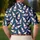 Retro Light Beer Bottles Navy Bar Style For Weekend Tailgates And Summer Parties Men's Polo Shirt - 5