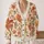 Autumn Maple Leaves for Cozy Fall Everyday Layering and Thanksgiving Gatherings for Women All-over Print Knitted Cardigan - 2