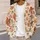 Autumn Maple Leaves for Cozy Fall Everyday Layering and Thanksgiving Gatherings for Women All-over Print Knitted Cardigan - 5