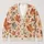 Autumn Maple Leaves for Cozy Fall Everyday Layering and Thanksgiving Gatherings for Women All-over Print Knitted Cardigan - 1