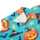 Halloween Jack O Lantern Pumpkin Witch Hat Style for Spooky Season Golf Fans and Friends Men's Polo Shirt - 6
