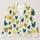 Teal Yellow Green Heart Motif for Spring Vacation and Everyday Layering, Plus Size Women All-over Print Knitted Cardigan - 1