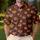 Jack O Lantern Pumpkin Golf Style for Halloween Parties and Fall Fairways for Men Men's Polo Shirt - 4