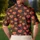 Jack O Lantern Pumpkin Golf Style for Halloween Parties and Fall Fairways for Men Men's Polo Shirt - 5