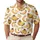 Golden Banana Golf Motif for Tropical Summer Rounds and Fun Novelty Gifts for Men Men's Polo Shirt - 1
