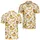 Golden Banana Golf Motif for Tropical Summer Rounds and Fun Novelty Gifts for Men Men's Polo Shirt - 2
