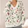 Christmas Tree Holly Holiday Cheer for Cozy Winter Gatherings and Festive Women's Style All-over Print Knitted Cardigan - 4