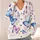 Blue Butterfly Garden for Spring Layering and Everyday Ease for Stylish Women Everywhere All-over Print Knitted Cardigan - 4