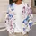Blue Butterfly Garden for Spring Layering and Everyday Ease for Stylish Women Everywhere All-over Print Knitted Cardigan - 5