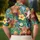 Highland Cow Tropical Golf Vibes for Summer Resort Wear Women, Farmers and Golfers Men's Polo Shirt - 5