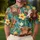 Highland Cow Tropical Golf Vibes for Summer Resort Wear Women, Farmers and Golfers Men's Polo Shirt - 4