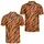 Orange Black Tiger Stripes for Golf Tennis Pickleball and Resort Sport Women’s Style Men's Polo Shirt - 2