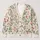Red Berry Botanical Foliage for Cozy Everyday Layering, Nature-Loving Women Gift Style All-over Print Knitted Cardigan - 1