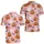 Pink Halloween Ghost Pumpkin Bats For Spooky Season Fall Party Gatherings Holiday Gift Men's Polo Shirt - 2