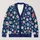 Colorful Wildflower Blooms for Vacation Layering and Casual Autumn Style for Women All-over Print Knitted Cardigan - 1