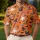 Funny Halloween Golf Witch Ghosts, Bats and Spiders for Spooky Party Style for Adults Men's Polo Shirt - 4