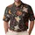 Halloween Ghost Pumpkin Motif for Spooky Fall Parties and Festive Golf Days for Men Men's Polo Shirt - 1