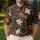 Halloween Ghost Pumpkin Motif for Spooky Fall Parties and Festive Golf Days for Men Men's Polo Shirt - 4