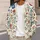 Colorful Butterfly Floral Motifs for Relaxed Everyday Layering and Bohemian Style All-over Print Knitted Cardigan - 5