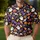 Halloween Candy Corn Ghosts for Spooky Fall Parties and Autumn Golf Days for Adults Men's Polo Shirt - 4
