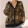 Black Cat Bookshelf Vintage Academic Style For Autumn Reading And Casual Layering All-over Print Knitted Cardigan - 4