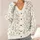Watercolor Meadow Wildflowers For Relaxed Everyday Layering And Bohemian Weekend Style All-over Print Knitted Cardigan - 4