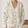 Watercolor Meadow Wildflowers For Relaxed Everyday Layering And Bohemian Weekend Style All-over Print Knitted Cardigan - 2