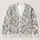 Robin Bird Woodland Foliage for Cozy Everyday Layering and Nature-Lover Weekend Style All-over Print Knitted Cardigan - 1