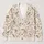 Watercolor Songbird Garden Charm for Holiday Gatherings and Cozy Everyday Layering All-over Print Knitted Cardigan - 1