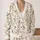 Watercolor Songbird Garden Charm for Holiday Gatherings and Cozy Everyday Layering All-over Print Knitted Cardigan - 2