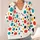 Colorful Retro Polka Dots for Casual Layering and Everyday Weekend Style Lovers All-over Print Knitted Cardigan - 4