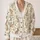Woodland Rabbits And Botanical Sprigs For Cozy Everyday Layering, Women's Nature Gift All-over Print Knitted Cardigan - 2
