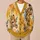 Watercolor Giraffe Portraits for Casual Bohemian Layering and Everyday Safari Style All-over Print Knitted Cardigan - 6