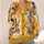 Watercolor Giraffe Portraits for Casual Bohemian Layering and Everyday Safari Style All-over Print Knitted Cardigan - 4