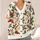 Santa Claus Holly Berry Holiday Style For Festive Everyday Layering And Gift Giving All-over Print Knitted Cardigan - 4